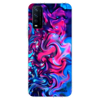 Picasee átlátszó szilikon tok az alábbi mobiltelefonokra Vivo Y11s - Redlight