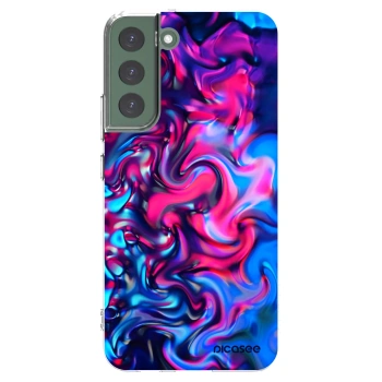 Picasee átlátszó szilikon tok az alábbi mobiltelefonokra Samsung Galaxy S22+ 5G - Redlight