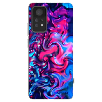 Picasee átlátszó szilikon tok az alábbi mobiltelefonokra Xiaomi Redmi Note 11 Pro - Redlight