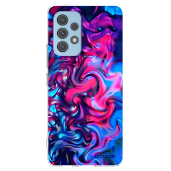 Picasee átlátszó szilikon tok az alábbi mobiltelefonokra Samsung Galaxy A53 5G A536 - Redlight