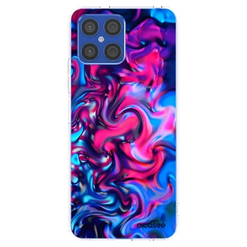 Picasee átlátszó szilikon tok az alábbi mobiltelefonokra Honor X8 4G - Redlight