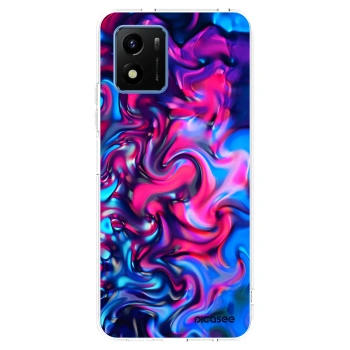 Picasee átlátszó szilikon tok az alábbi mobiltelefonokra Vivo Y01 - Redlight