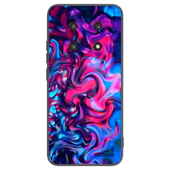 Picasee fekete szilikon tok az alábbi mobiltelefonokra Honor Magic4 Lite 5G - Redlight