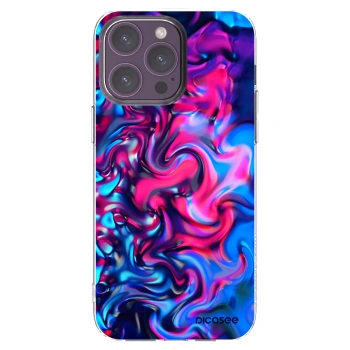 Picasee átlátszó szilikon tok az alábbi mobiltelefonokra Apple iPhone 14 Pro Max - Redlight