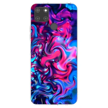 Picasee átlátszó szilikon tok az alábbi mobiltelefonokra Realme C21Y - Redlight