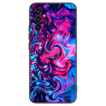 Picasee fekete szilikon tok az alábbi mobiltelefonokra Samsung Galaxy M13 M135F - Redlight