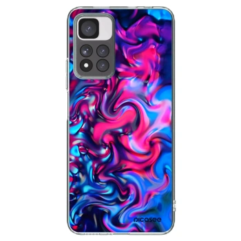 Picasee átlátszó szilikon tok az alábbi mobiltelefonokra Xiaomi Redmi Note 11 Pro+ 5G - Redlight