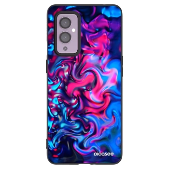 Picasee fekete szilikon tok az alábbi mobiltelefonokra OnePlus 9 - Redlight