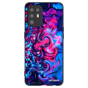Picasee fekete szilikon tok az alábbi mobiltelefonokra OPPO A94 5G - Redlight
