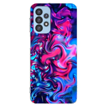 Picasee átlátszó szilikon tok az alábbi mobiltelefonokra Samsung Galaxy A23 A235F 4G - Redlight