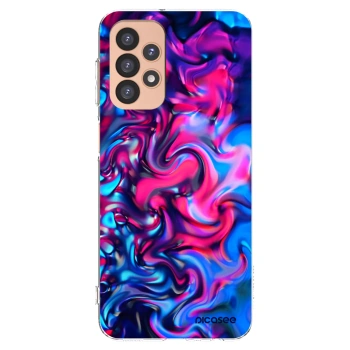 Picasee átlátszó szilikon tok az alábbi mobiltelefonokra Samsung Galaxy A23 A236B 5G - Redlight