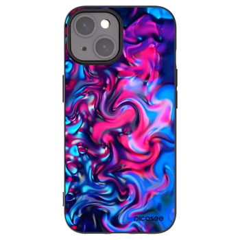 Picasee fekete szilikon tok az alábbi mobiltelefonokra Apple iPhone 15 - Redlight
