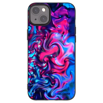 Picasee fekete szilikon tok az alábbi mobiltelefonokra Apple iPhone 15 Plus - Redlight