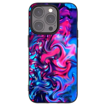 Picasee fekete szilikon tok az alábbi mobiltelefonokra Apple iPhone 15 Pro - Redlight
