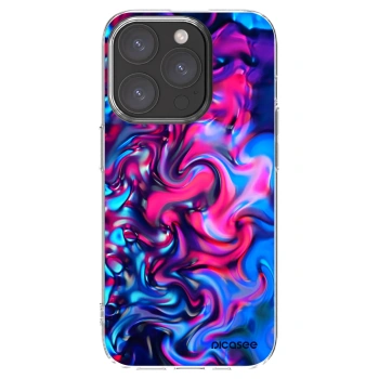 Picasee átlátszó szilikon tok az alábbi mobiltelefonokra Apple iPhone 15 Pro - Redlight