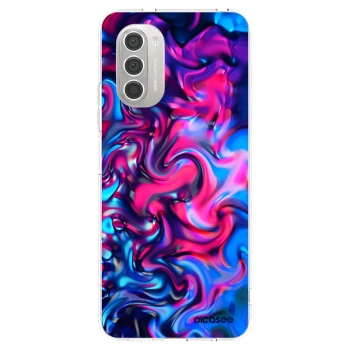 Picasee átlátszó szilikon tok az alábbi mobiltelefonokra Motorola Moto G51 - Redlight