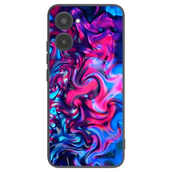 Picasee fekete szilikon tok az alábbi mobiltelefonokra Realme 10 4G - Redlight