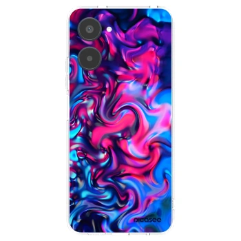 Picasee átlátszó szilikon tok az alábbi mobiltelefonokra Realme 10 4G - Redlight