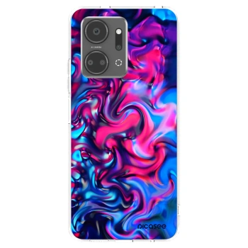Picasee átlátszó szilikon tok az alábbi mobiltelefonokra Honor X7a - Redlight