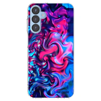 Picasee átlátszó szilikon tok az alábbi mobiltelefonokra Samsung Galaxy A15 A156B 5G - Redlight