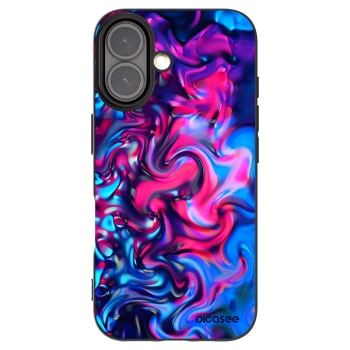 Picasee fekete szilikon tok az alábbi mobiltelefonokra Apple iPhone 16 - Redlight