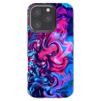 Picasee átlátszó szilikon tok az alábbi mobiltelefonokra Apple iPhone 16 Pro - Redlight