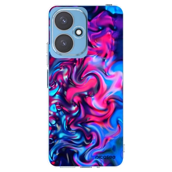 Picasee átlátszó szilikon tok az alábbi mobiltelefonokra Xiaomi Redmi 13C 5G - Redlight