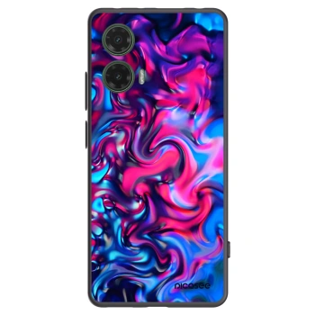 Picasee fekete szilikon tok az alábbi mobiltelefonokra Motorola Moto G35 5G - Redlight
