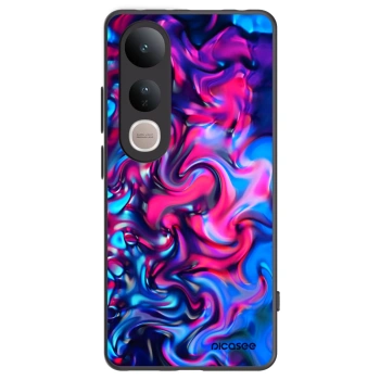Picasee fekete szilikon tok az alábbi mobiltelefonokra Vivo V50 Lite 5G - Redlight