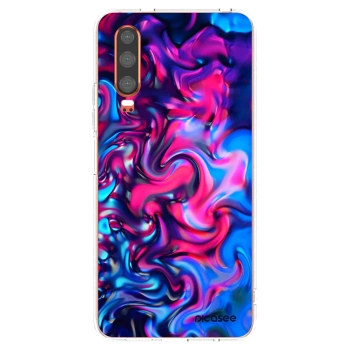 Picasee átlátszó szilikon tok az alábbi mobiltelefonokra Huawei P30 - Redlight