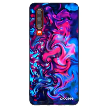 Picasee fekete szilikon tok az alábbi mobiltelefonokra Huawei P30 - Redlight