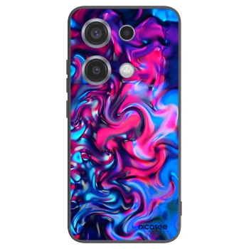 Picasee fekete szilikon tok az alábbi mobiltelefonokra Xiaomi Redmi Note 14S - Redlight