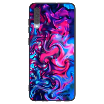 Picasee fekete szilikon tok az alábbi mobiltelefonokra Samsung Galaxy A70 A705F - Redlight