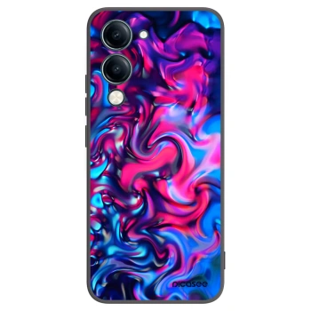 Picasee fekete szilikon tok az alábbi mobiltelefonokra Vivo Y29s 5G - Redlight