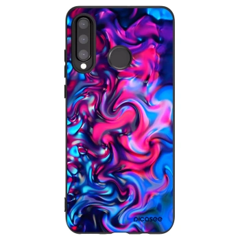 Picasee fekete szilikon tok az alábbi mobiltelefonokra Huawei P30 Lite - Redlight