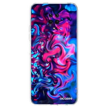Picasee átlátszó szilikon tok az alábbi mobiltelefonokra Xiaomi Redmi Note 9S - Redlight