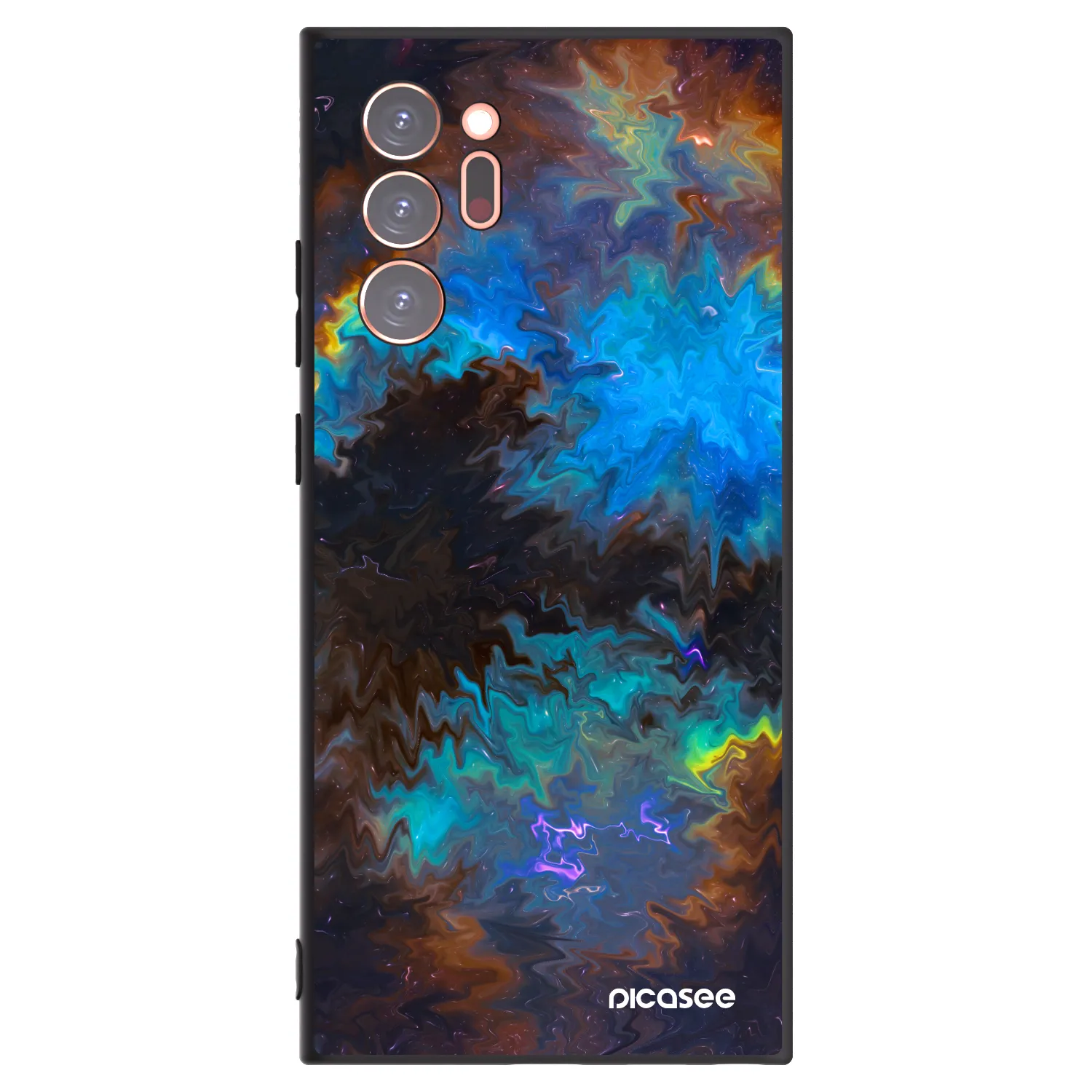 Picasee fekete szilikon tok az alábbi mobiltelefonokra Samsung Galaxy Note 20 Ultra - Space