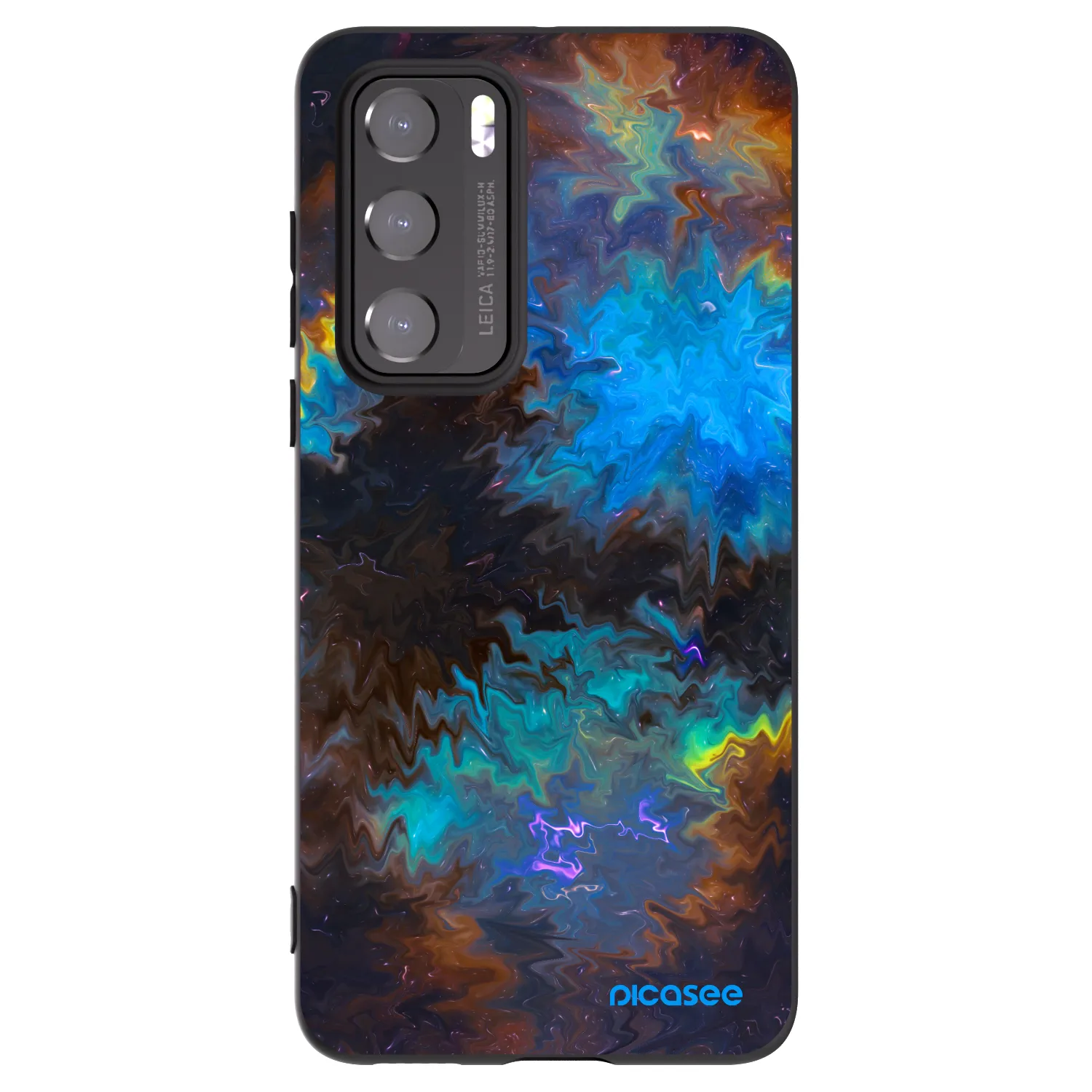 Picasee fekete szilikon tok az alábbi mobiltelefonokra Huawei P40 - Space