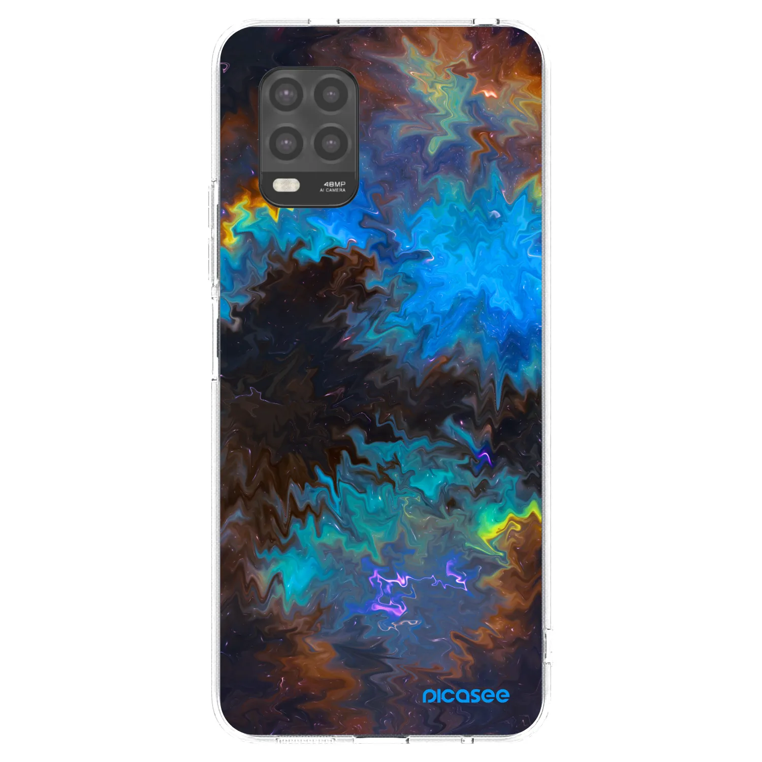 Picasee átlátszó szilikon tok az alábbi mobiltelefonokra Xiaomi Mi 10 Lite - Space