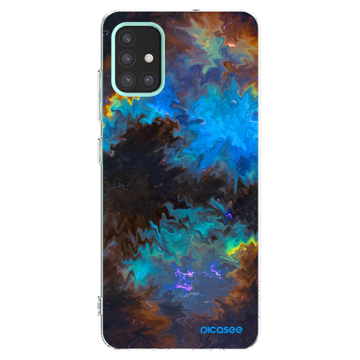 Picasee átlátszó szilikon tok az alábbi mobiltelefonokra Samsung Galaxy M31s - Space