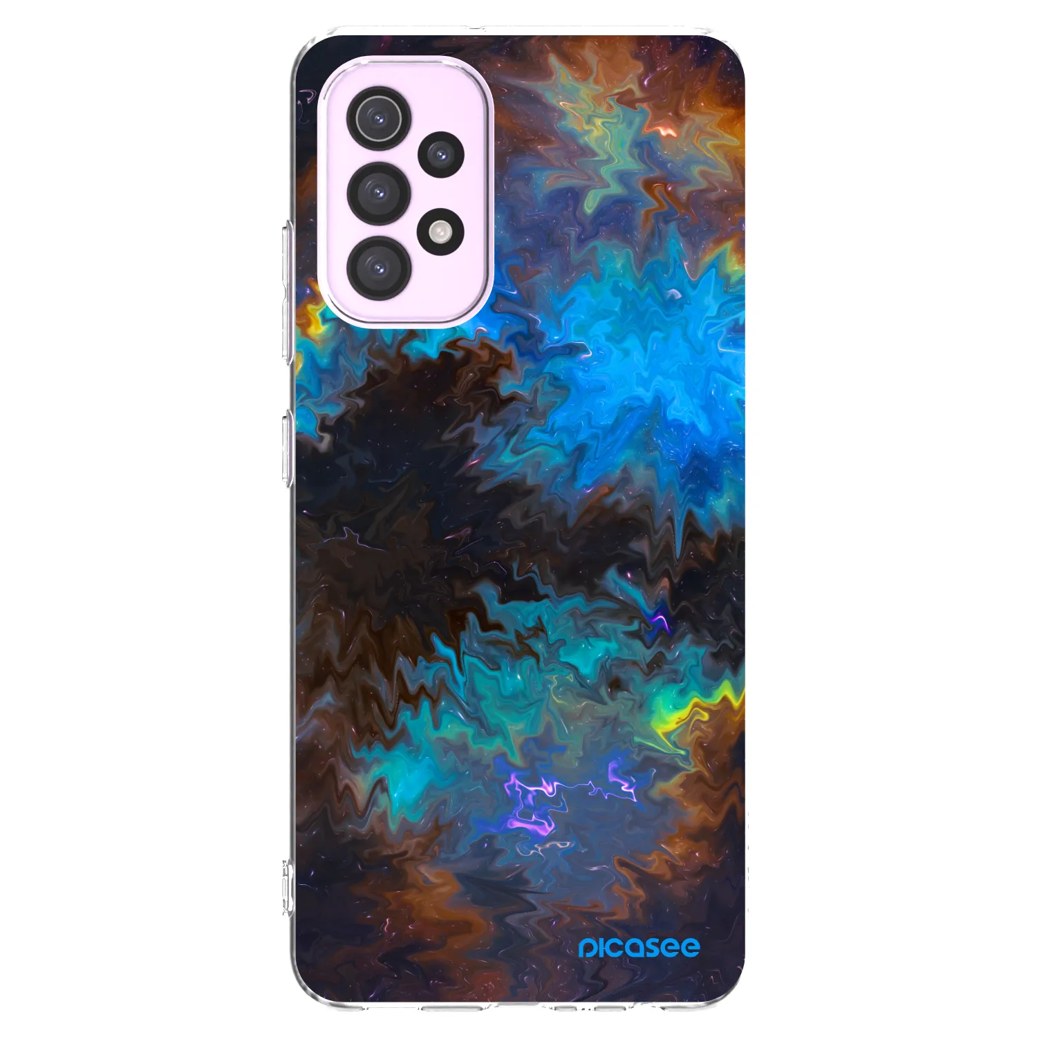Picasee átlátszó szilikon tok az alábbi mobiltelefonokra Samsung Galaxy A32 5G A326B - Space