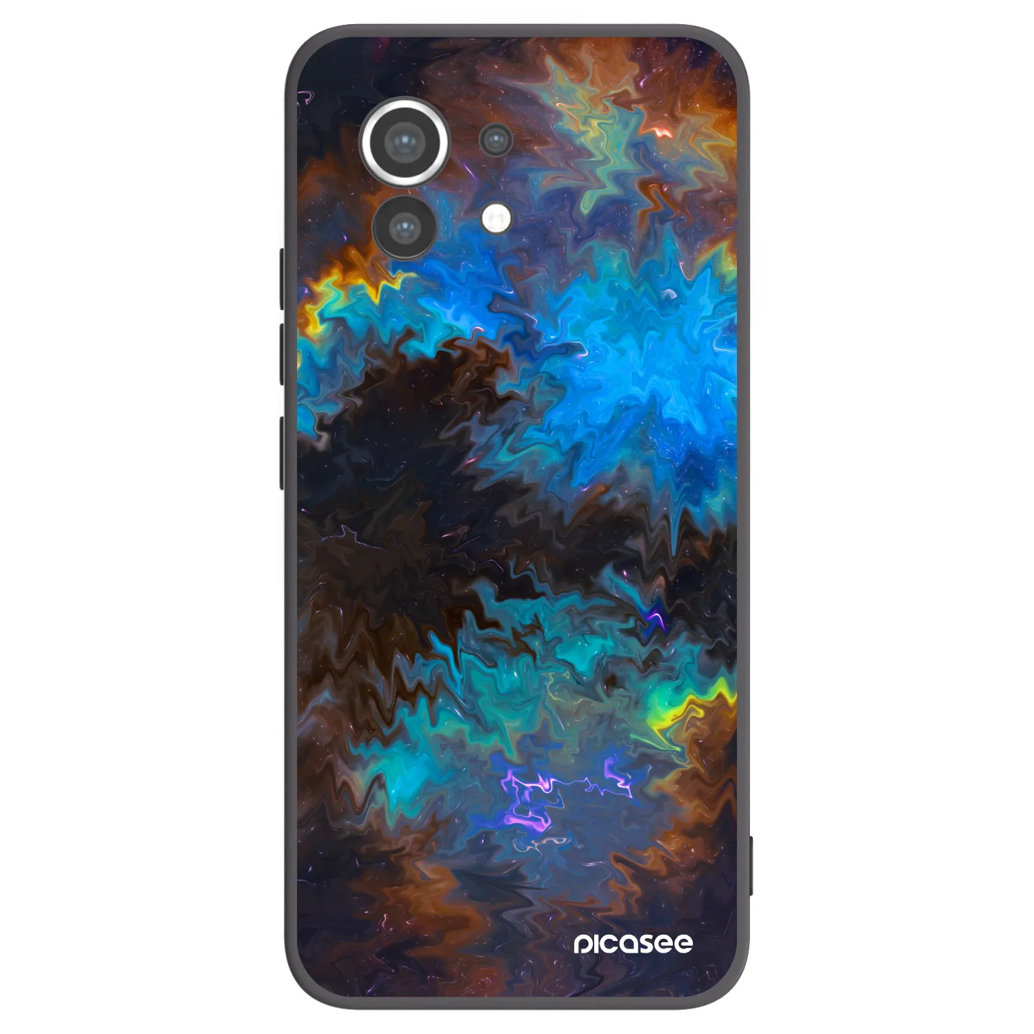 Picasee fekete szilikon tok az alábbi mobiltelefonokra Xiaomi Mi 11 - Space