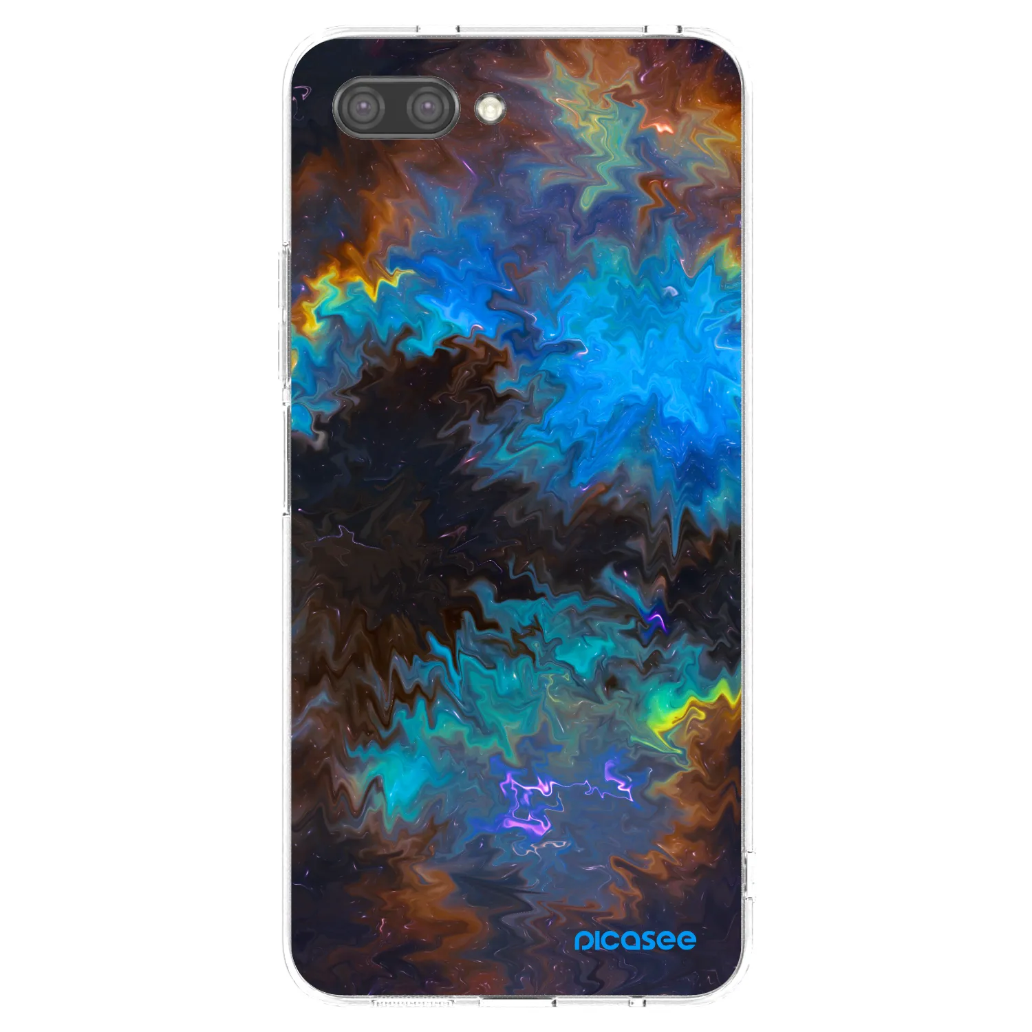 Picasee átlátszó szilikon tok az alábbi mobiltelefonokra Honor 10 - Space