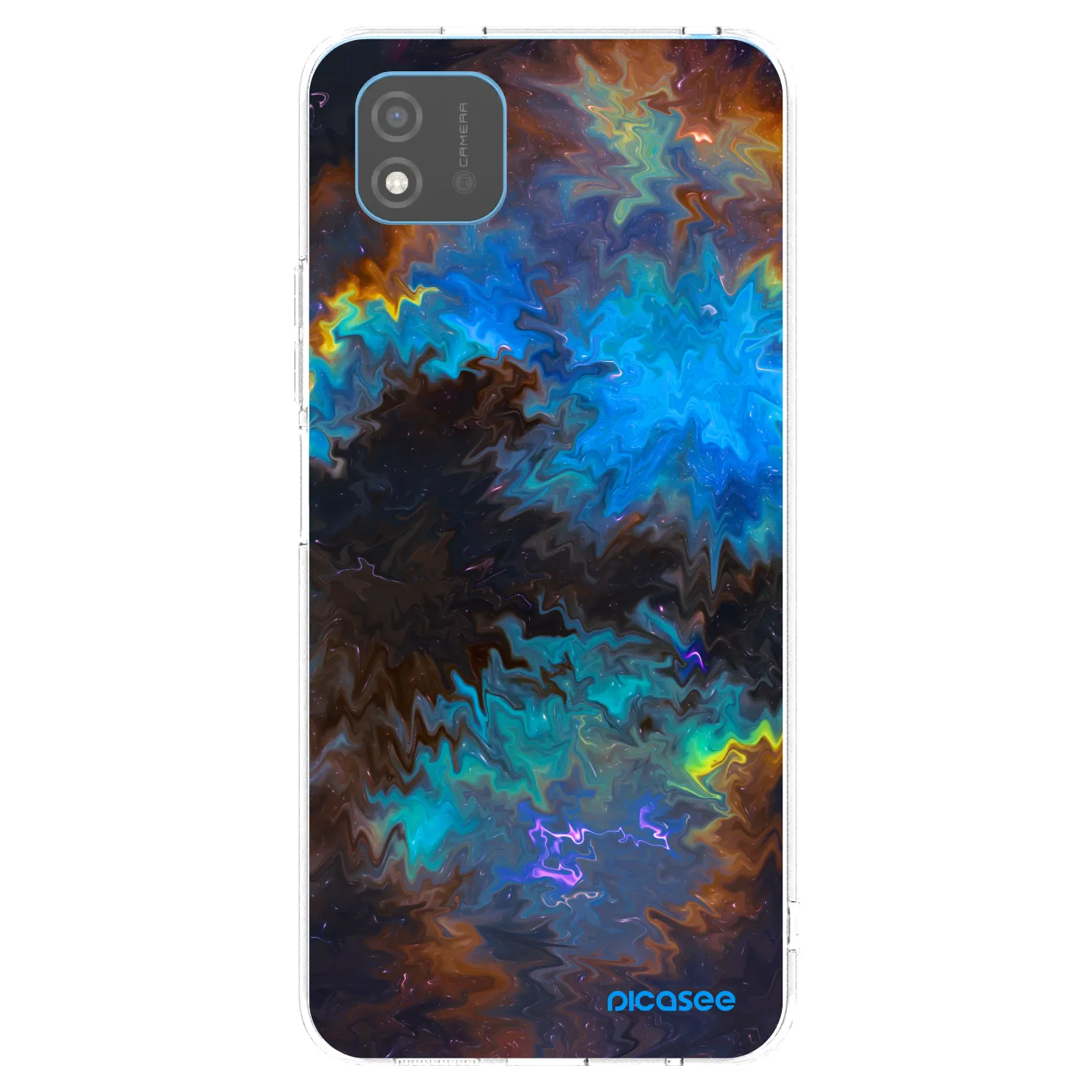 Picasee átlátszó szilikon tok az alábbi mobiltelefonokra Realme C11 (2021) - Space