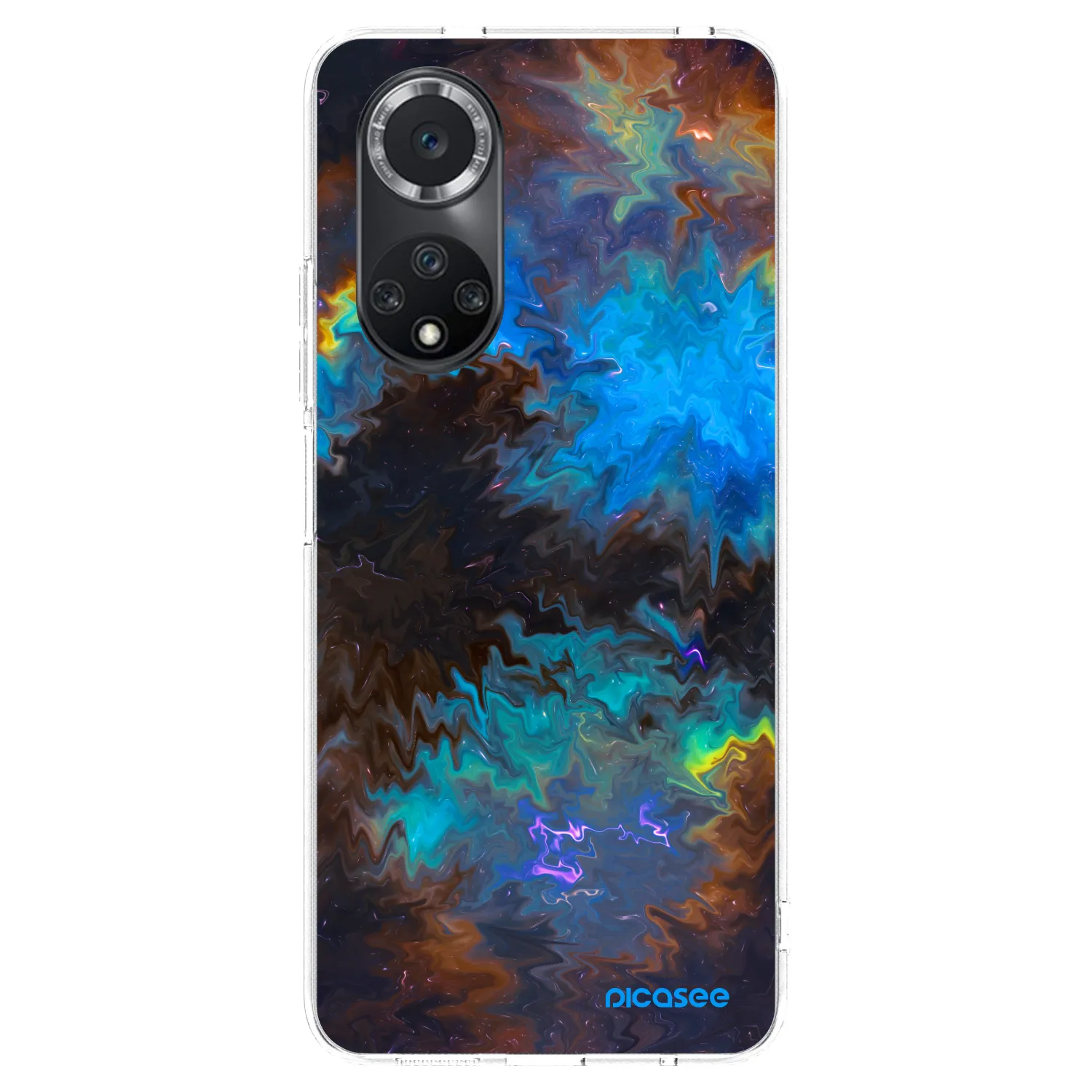 Picasee átlátszó szilikon tok az alábbi mobiltelefonokra Huawei Nova 9 SE - Space