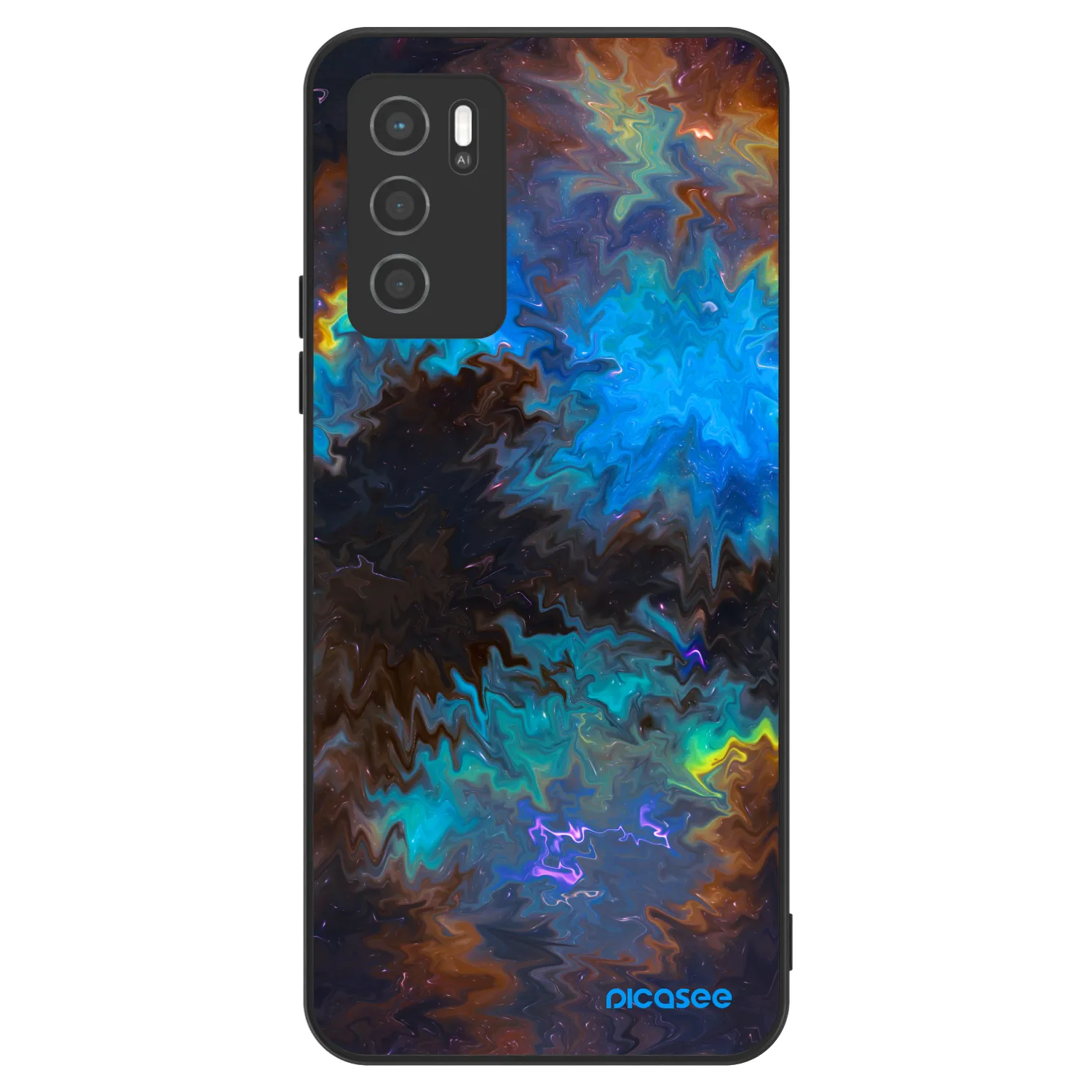 Picasee ULTIMATE CASE OPPO A16s - készülékre - Space