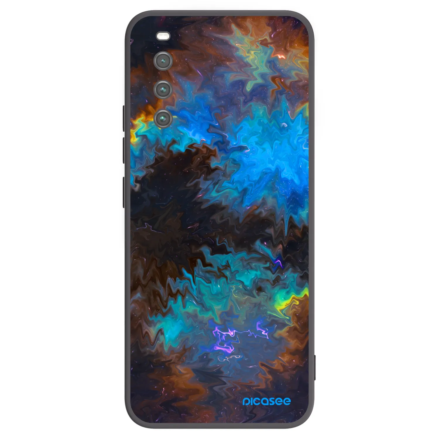 Picasee fekete szilikon tok az alábbi mobiltelefonokra Sony Xperia 10 IV 5G - Space