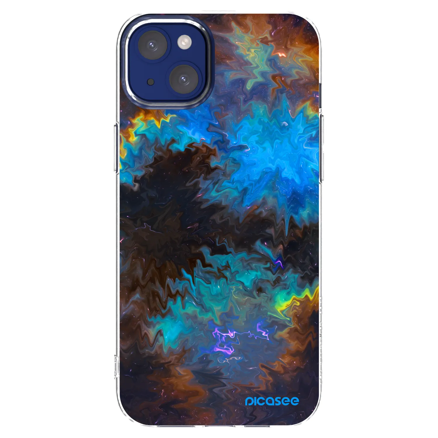 Picasee átlátszó szilikon tok az alábbi mobiltelefonokra Apple iPhone 14 Plus - Space