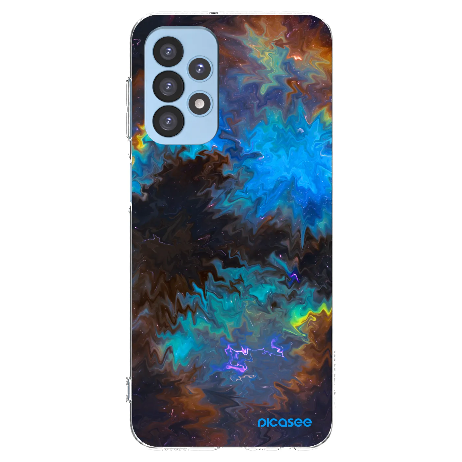 Picasee átlátszó szilikon tok az alábbi mobiltelefonokra Samsung Galaxy A23 A235F 4G - Space