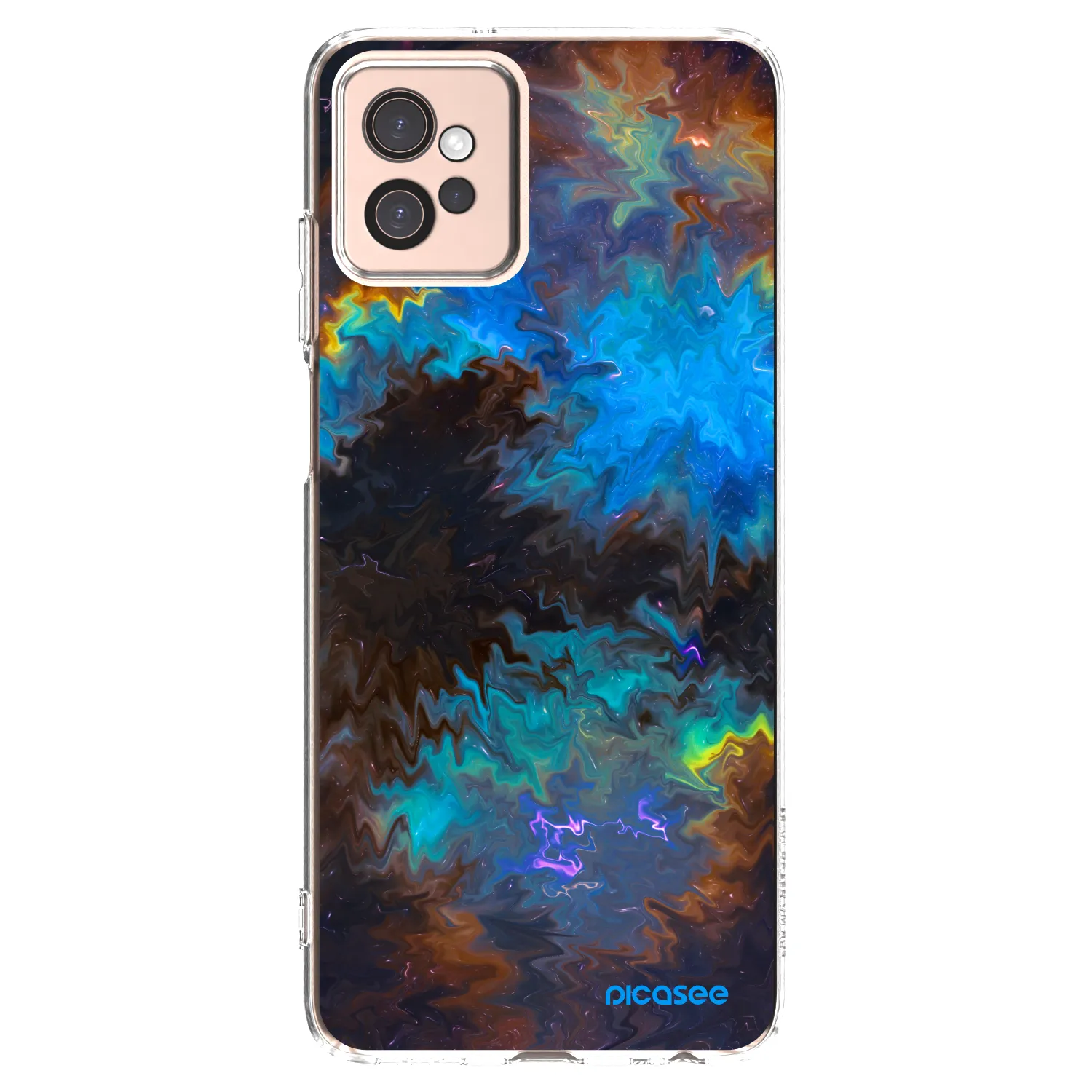Picasee átlátszó szilikon tok az alábbi mobiltelefonokra Motorola Moto G32 - Space
